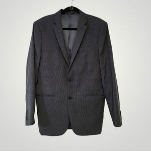 John Varvatos Blazer Men's Size 40R Wool‎ Double Vents Tweed